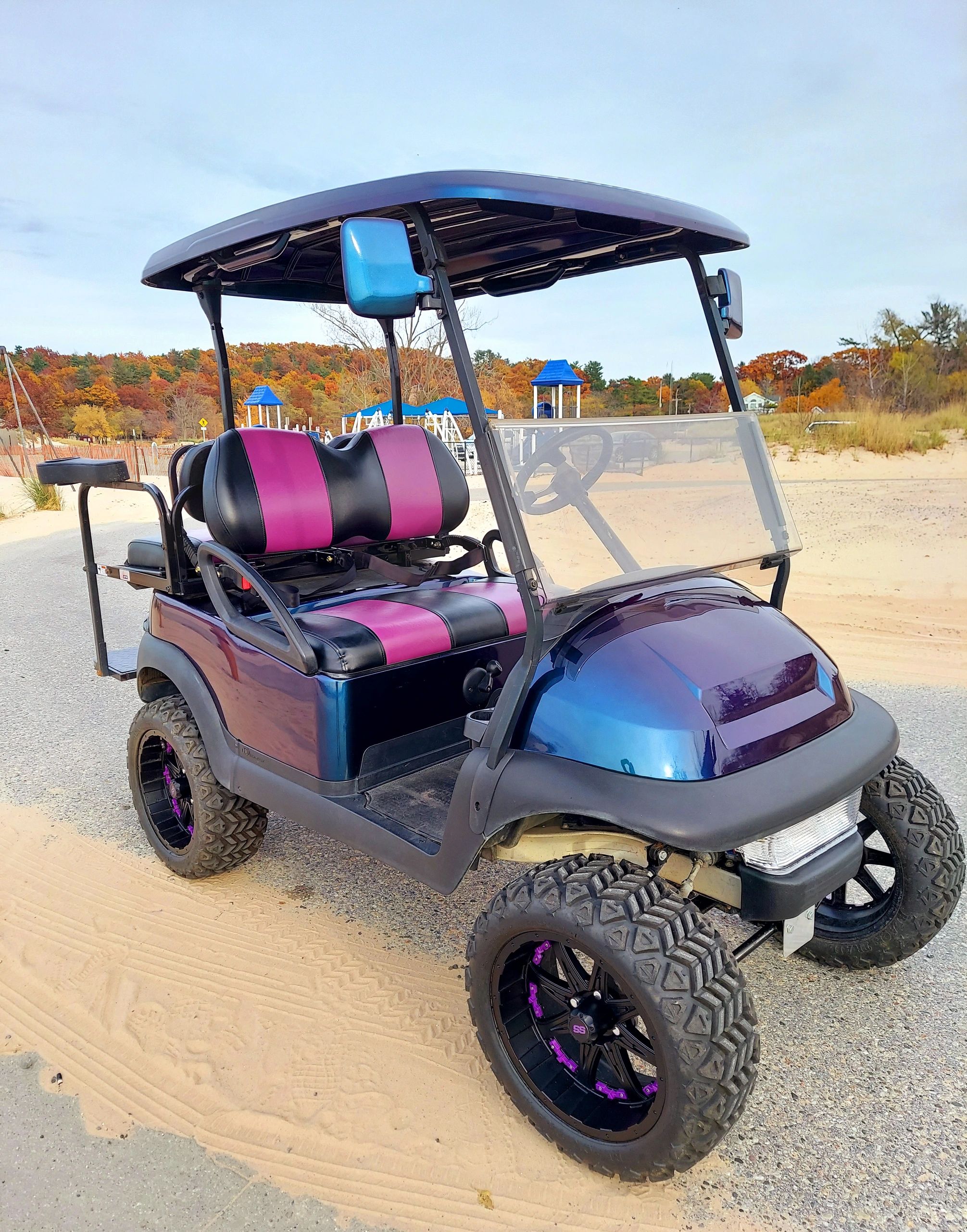 Khaotic Karts Golf Cart, Rental Pentwater